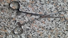 12,5/14cm mano herramienta fórceps hemostáticos para pelo pinza de pesca Alicates de bloqueo la depilación herramientas rectas y curvadas punta tijeras cortador