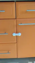 10 unids/lote cerradura de seguridad para armario de niño, cerradura de nevera para puertas de niño, cerradura de cajones, cierre de plástico para armario de seguridad para bebé