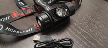 Headlamp Head-Torch Hunting-Flashlight Boruit Motion-Sensor Induction Rechargeable 1000LM
