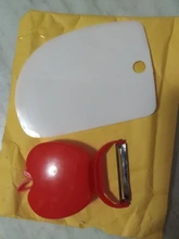 Cortador de masa para pasteles, espátula para raspador de crema de pastel, cortador de pasta, raspador de borde de dientes Irregular, 3 uds.