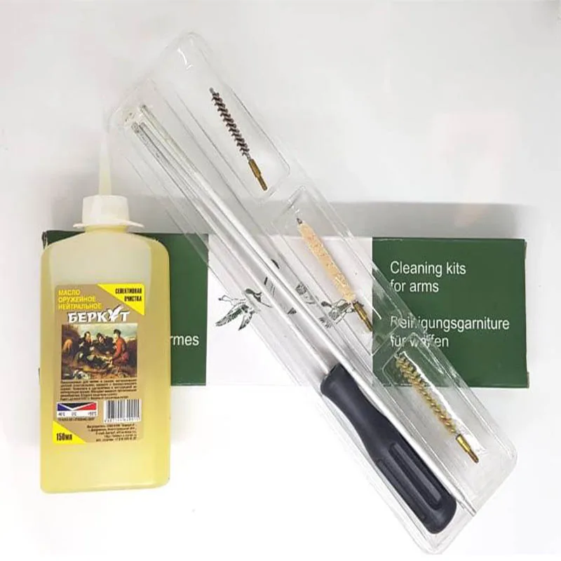 Набор для чистки пневматики калибр 4 5 мм. масло оружейное | Спорт и развлечения