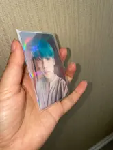 Photo Protector Cards-Shield-Cover Clear-Sleeves Rainbow-Foil Laser Holographic Trading