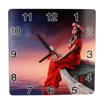 

Sublimation Eco. MDF Square Clock 28x28 Cm