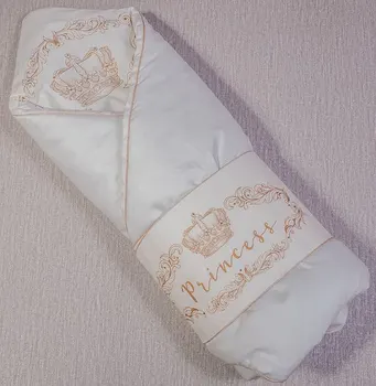 

Одеяло - конверт "Принцесса" Одеяло-конверт на выписку (все сезоны)