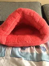 Pet bed for Cats Dogs Soft Nest Kennel Bed Cave House Sleeping Bag Mat Pad Tent Pets