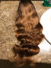 La onda del cuerpo de la peluca con malla frontal 13x4 cabello humano peluca con malla frontal s 1B 30 onda del cuerpo Ombre peluca con malla frontal 4x4 pelucas humanas Pre arrancado