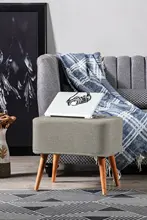 Albina minimalistyczny nowoczesny Design drewniane nogi stolik kawowy stołek Puff Seat podstawka do laptopa stolik nocny nordycki dekoracyjny tanie tanio TR (pochodzenie)