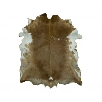 

Natural sheep skin rugs 90x70 cm brown and white