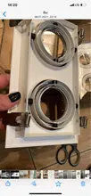 LED Downlight Fixtures Grille-Light Frame Gu10-Bulb Mr16-Fitting LEDIARY Recessed Double-Three
