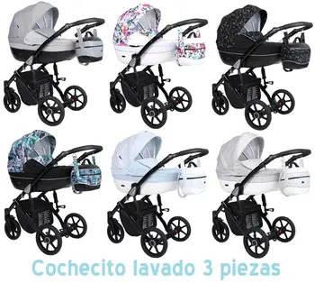 

Stroller wash 3 pieces-Black-Kunert-Pram chassis, chair de ride and babasling FOR CAR