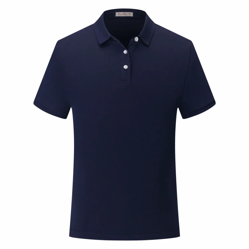 남성용 반팔 폴로 셔츠, 비즈니스 단색 심플한 탑, 사용자 정의 인쇄 자수, 고급 선물 2022, 여름 신상