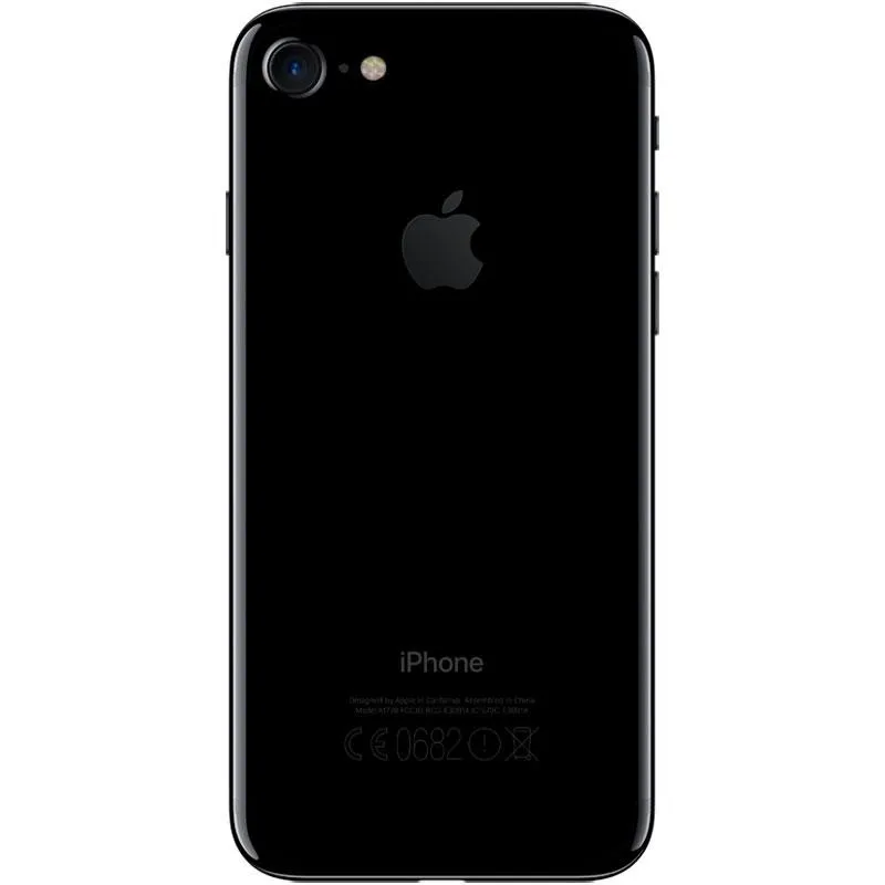 IPhone 7 128 GB black glossy (REFURBISHED)