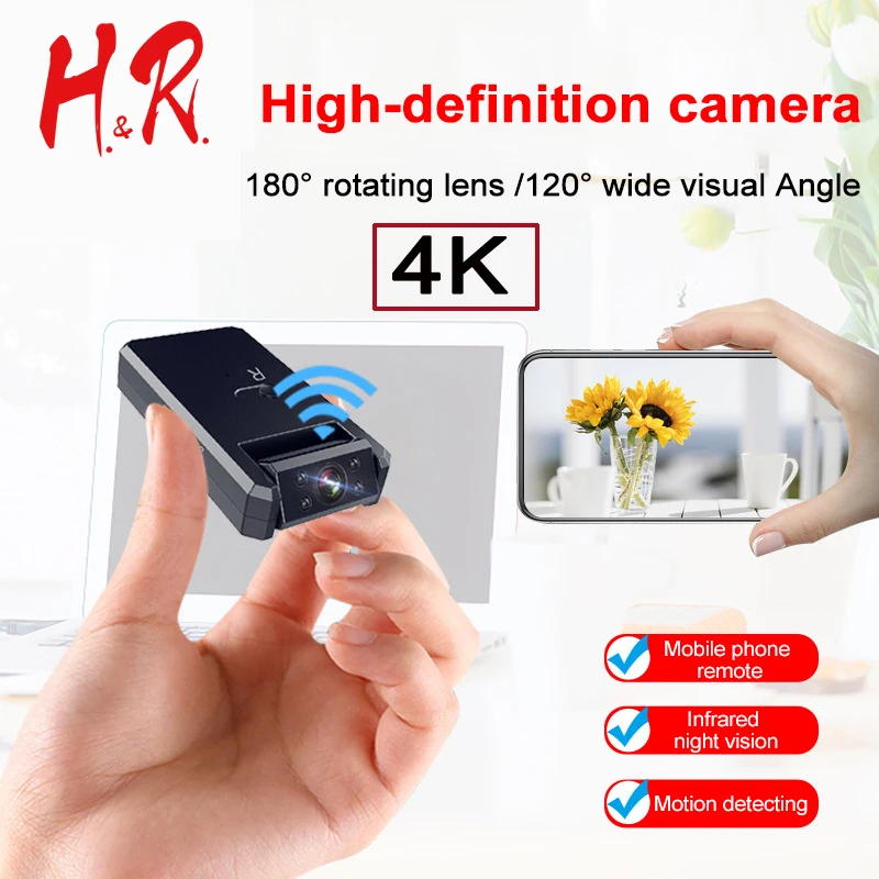 HD 1080P Смарт камера безопасности WIFI беспроводная мини сенсор ночное видение