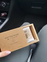 200 unids/caja de doble cabeza hisopo de algodón palos de bambú algodón desechable Capullos de algodón para belleza maquillaje nariz y orejas de limpieza