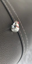 Button-Switch-Locking Momentary Latching/self-Reset Waterproof 12mm Metal 1pc Press-The-Point-Flat-Head
