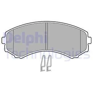 Колодки дисковые п.\ Mazda MPV 2.6/3.0/2.5TD 92-99, Mitsubishi P