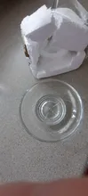 Jabonera de vidrio transparente, accesorio de baño, plato de jabón de baño, plato de vidrio mate, envío gratis, YT-7101