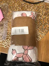 Muslinlife bebé Swaddle Wrap suave de algodón de bambú manta cochecito de bebé uso lindo conejito narval manta de bebé 120*120cm