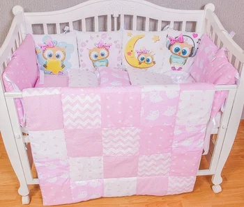 

Комплект в кроватку "Веселые совята" Комплекты в кроватку