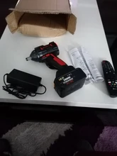 Brushless Impact Wrench Charger-Sleeve Power-Tool Li-Ion-Battery 600NM Allsome 288vf