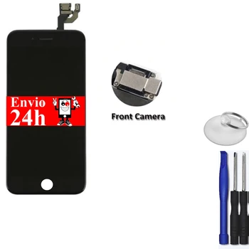 

Full screen with sensors and camera for iPhone 6 black without Button
