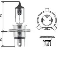 Hella Лампа 8GJ002525-001 патрон P43t / Long Life P43t
