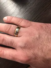 ELSEMODE-anillos de boda de acero de titanio para hombre y mujer, joyería de moda para parejas, 1 Uds., 2019