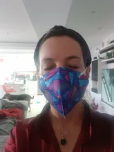 Mascarilla facial KN95 de 5 capas, desechable, transpirable, a la moda, personalizada, con estampado personalizado, FFP2, 10 Uds.