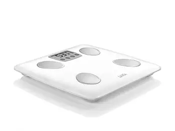 

White color analyzer scale 180 kg of the lay brand