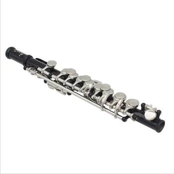 

LADE black C key piccolo black leather box packaging wind instruments brass material woodwind instrument C key piccolo