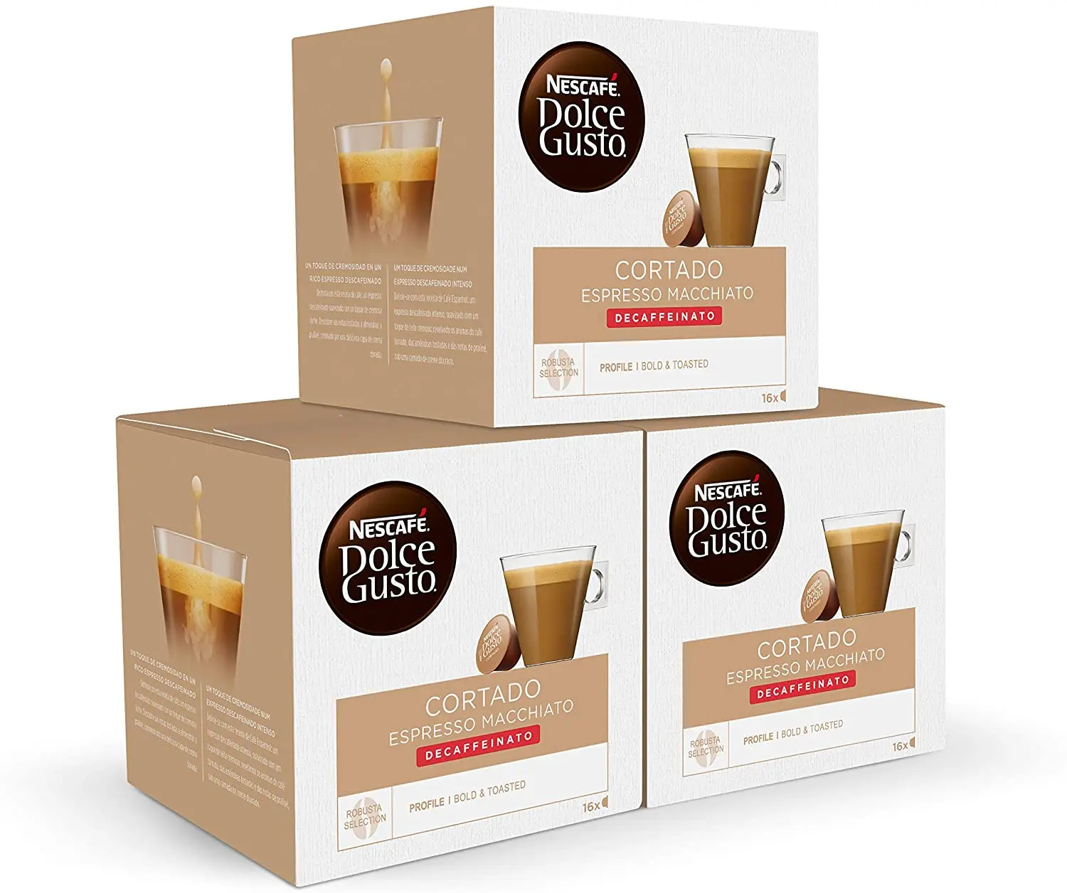 Dolce Gusto Skinny Cappuccino Capsules For The Dolce Gusto Machine By  Nescafe (Case of 6 packages; 96 Capsules Total)