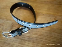 Microfiber Dog Collar Leather Safety Reflective Engraved Puppy Collar ID Name Customized