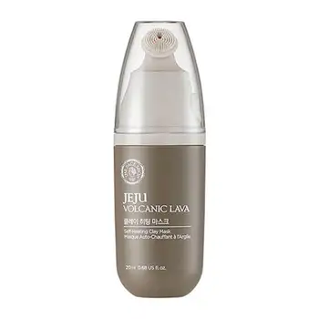 

Clay Mask The Face Shop Jeju volcanic lava self-heating clay mask