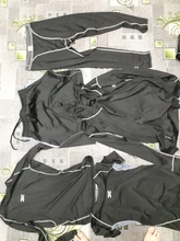 5 unids/set chándal de los hombres gimnasio de compresión de ropa deportiva traje de correr Jogging ropa deportiva de ejercicio medias