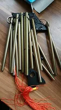 Wind-Chimes Decoration Garden-Tubes-Bells Wall-Hanging Yard Outdoor Antique Copper Living