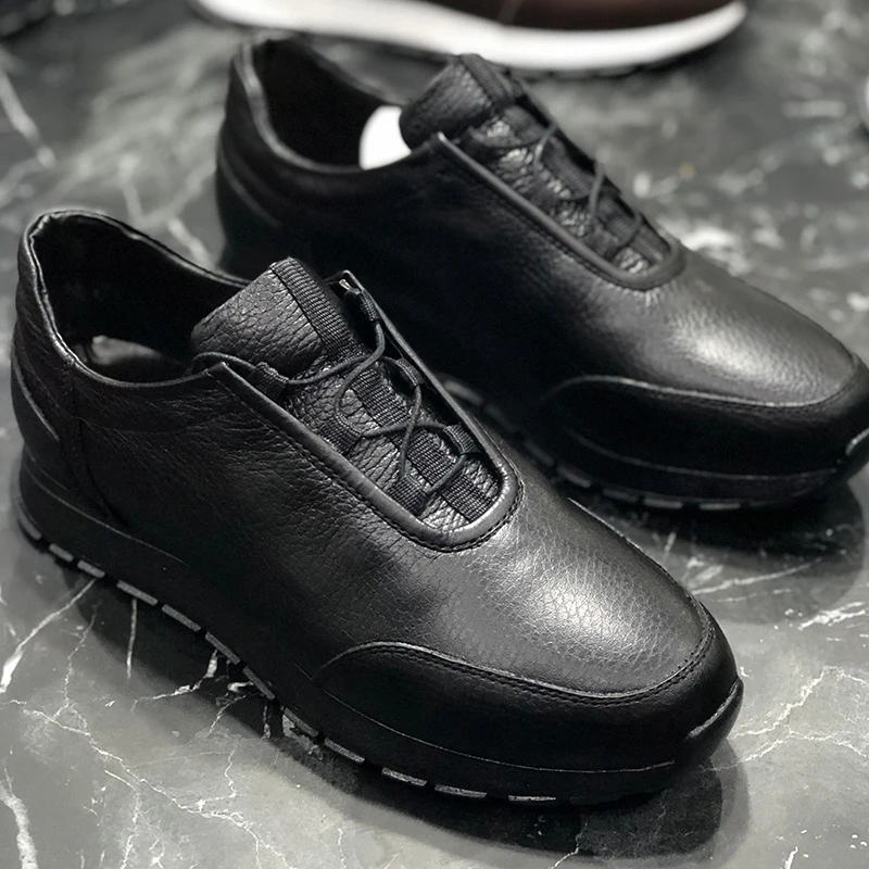 Sneakers For Men Sneakers Comfortable Flexible Fashion Style Leather Wedding Orthopedic Walking Shoe Sport Shoes For Men Comfort Unisex Lightweight Lightweight Sneakers Running Shoes Breathable Zapatos Hombre