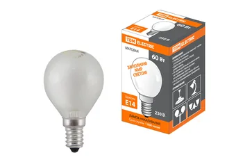 

Filament lamp "ball matte" 60 W-230 V-E14 TDM