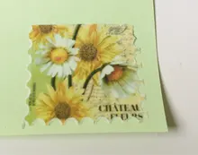 Cinta adhesiva decorativa de plantas y setas, sello Retro serie philatoria, etiqueta adhesiva para álbum de recortes, bricolaje