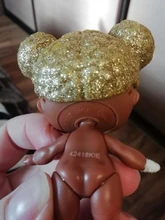 LOL SURPRISE-reina abeja con vestido y niños, conjunto de ropa brillante Punk boy con traje ostentoso con cuerpo de niño, juguete de colección