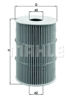 Фильтр Масляный Hyundai Mahle/Knecht арт. OX378D