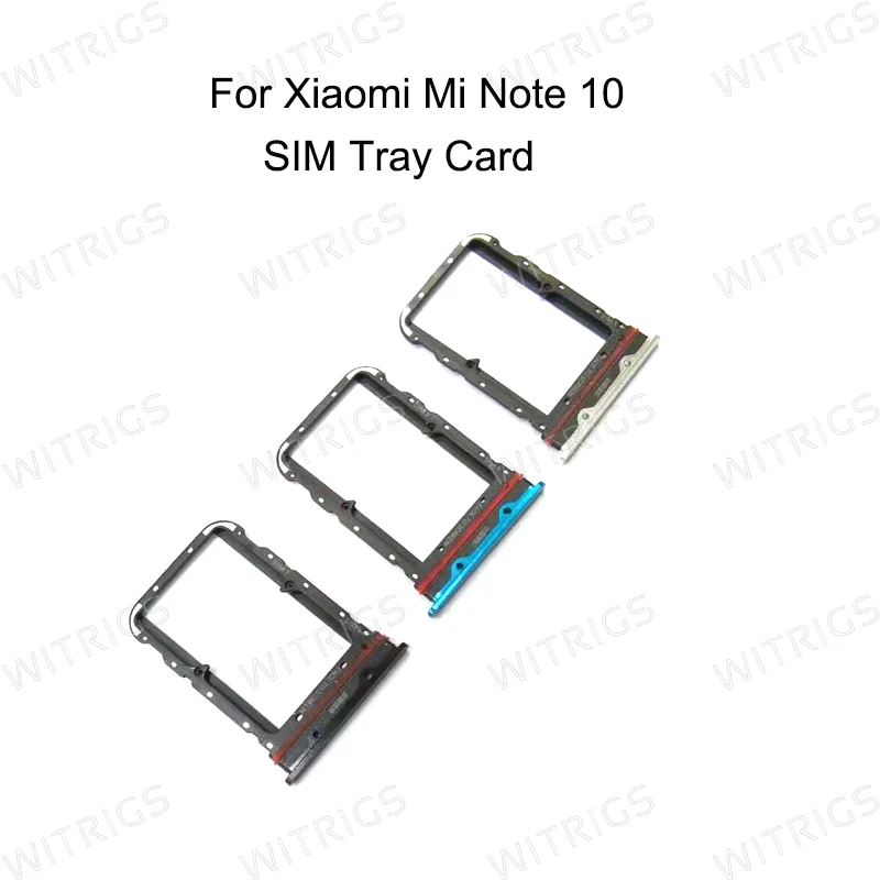 Witrigs для Xiaomi Mi Note 10 sim-карты лоток держатель Слот гнездо запасные части