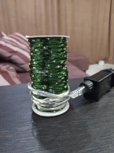 String-Lights Fairy-Garland Party-Decoration Christmas-Tree Green-Wire Holiday Outdoor Led