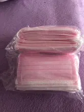 ¡En Stock! 10-200 Uds máscaras desechables cara máscara 3 capa de los niños filtro máscara de polvo de máscara de la boca de los niños niño aretes máscara protectora