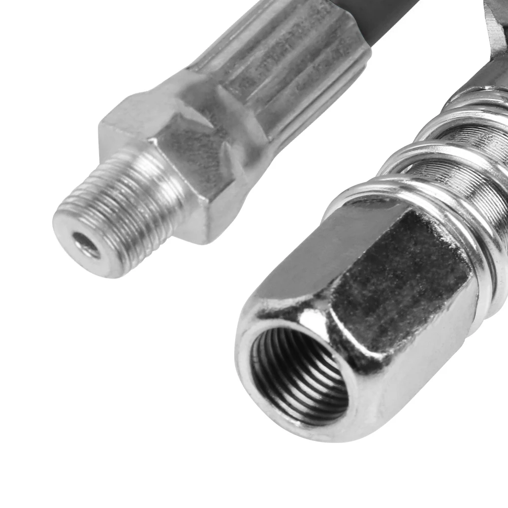 Lock On Tool Grease Gun Accessories Coupler Heavy-Duty Double Handle Quick Release Nozzle Oil Pump Car Syringe Lubricant Tip oil pump,grease gun,grease gun coupler