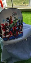 Mochila infantil para la escuela de Los Vengadores para niños, bolso para adolescente