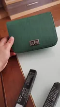 Nueva llegada Simple bolsos de hombro con solapa para niñas monedero embrague Retro de la PU de cuero de las mujeres bolso dama cierre bandolera cruzada