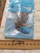 Fishing-Connector Lock Lures Fishhooks Swivel Safety-Pin Fast-Clip Stainless-Steel DONQL