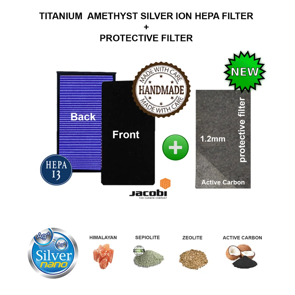 400*245*38 Sharp FZ C100HFU ve C100DFU için KC 850U очиститель воздуха совместимый Hepa угольный