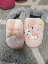 Kids Slippers Floor-Shoes Unicorn Kocotree Girls Children Boys Indoor Winter Soft