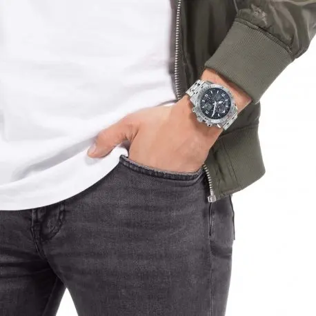Мужские часы Citizen Skyhawk Super titanium с радиоуправлением JY8100-80L